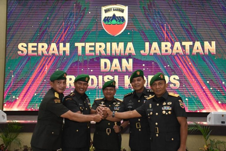 Pangdam I/BB Pimpin Sertijab Kasdam, Danrem 023/KS dan 7 Pamen